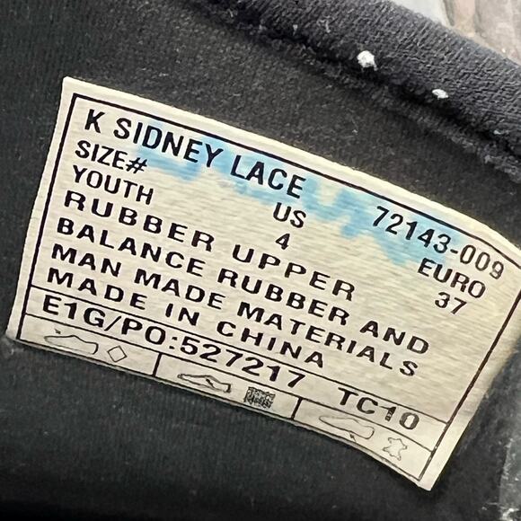 Bogs Boots Youth 4 Sidney Gray Black Lace Up Waterproof Neoprene Rain Snow - Picture 10 of 12